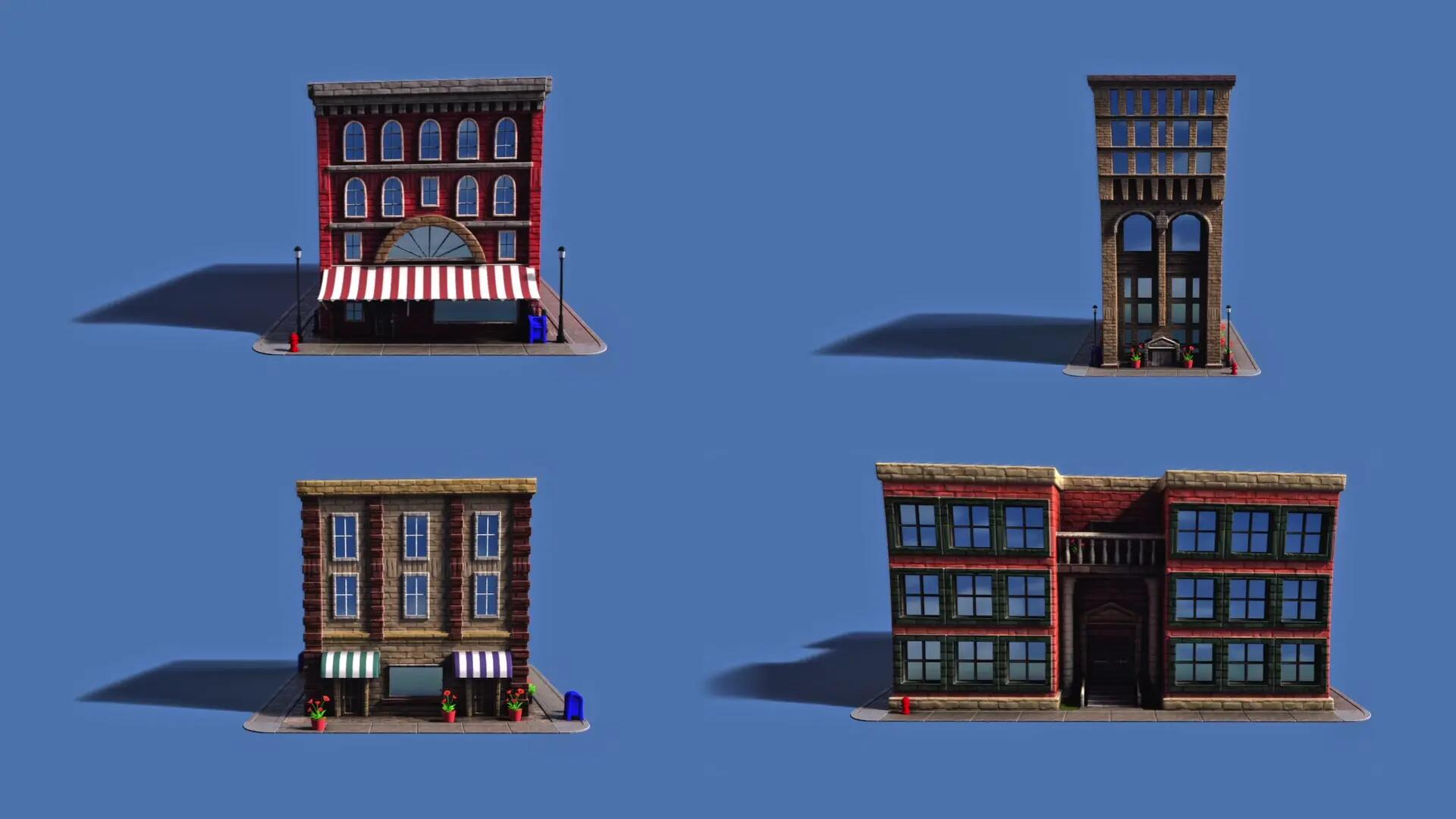 Paw Patrol Commercial Buildings
