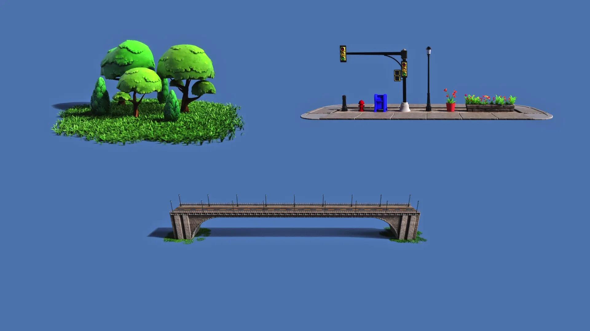 Paw Patrol Commercial Setpieces